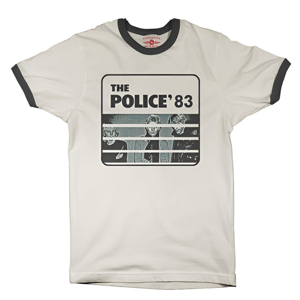 POLICE ポリス - The Police '83 / リンガー / Tシャツ / メンズ - PGS